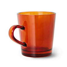 Afbeelding in Gallery-weergave laden, Coffee cup | 70&#39;s ceramics glassware | Amber brown | HKliving
