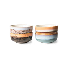 Afbeelding in Gallery-weergave laden, Tapas bowls | Epsilon (set of 4) | 70&#39;s ceramics | HKLiving
