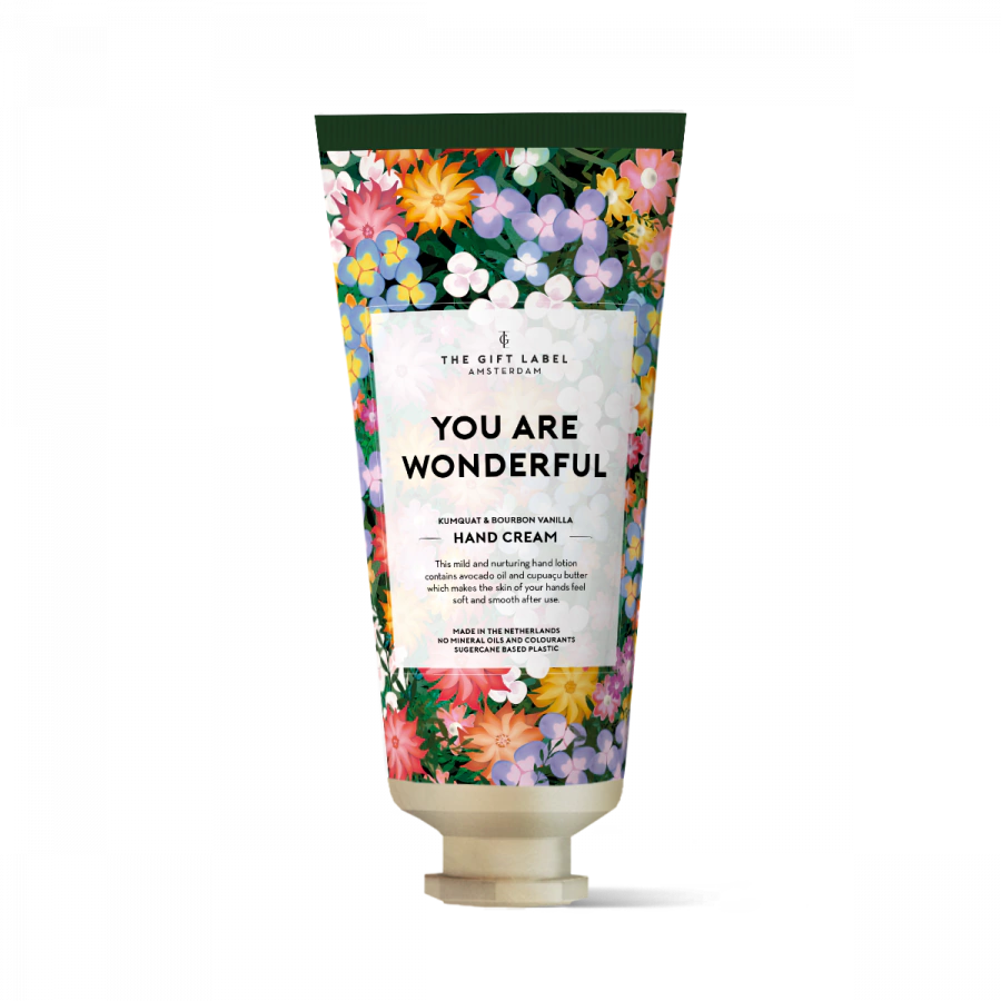 You are wonderful | Handcreme | The Gift Label