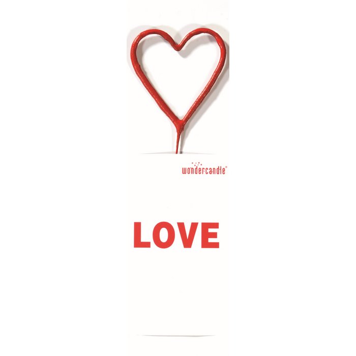 Love | Mini kaart | Wondercandle