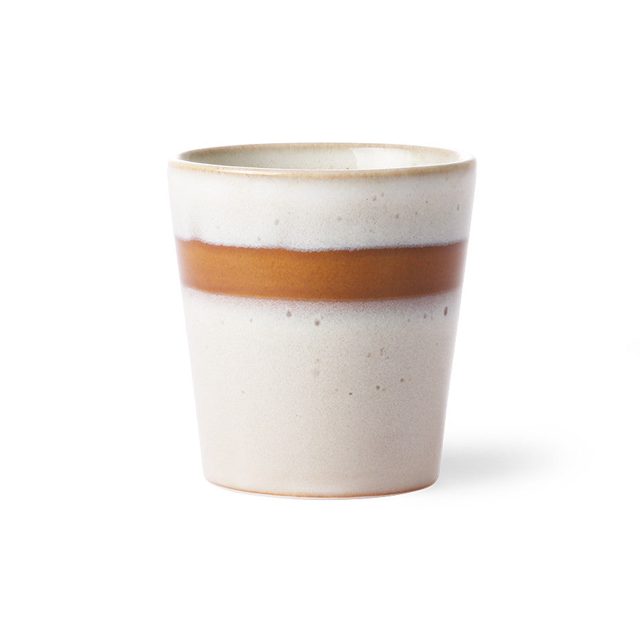 Coffee mug | Snow | 70's ceramics | HKliving
