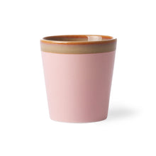 Afbeelding in Gallery-weergave laden, Coffee mug | pink | 70&#39;s ceramics | HKliving

