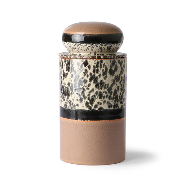 Storage jar | Tropical | 70's ceramics | HKLiving