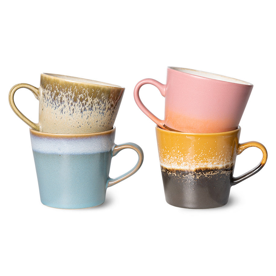 Cappuccino mug | Meteor | 70's ceramics | HKLiving
