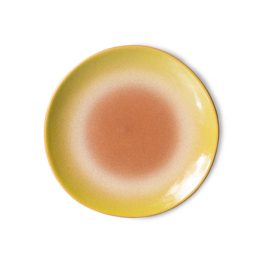 Desert plates (set of 2) | eclipse | 70's ceramics | HKliving