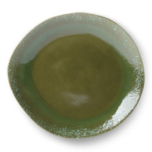 Afbeelding in Gallery-weergave laden, Dinner plates (set of 2) | Green | 70s ceramics | HKLiving
