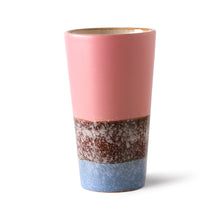 Afbeelding in Gallery-weergave laden, Latte mug | Reef | 70&#39;s ceramics | HKLiving
