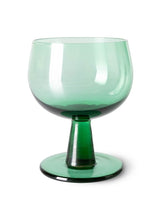 Afbeelding in Gallery-weergave laden, The emeralds | Wine glass low | Green | HKLiving
