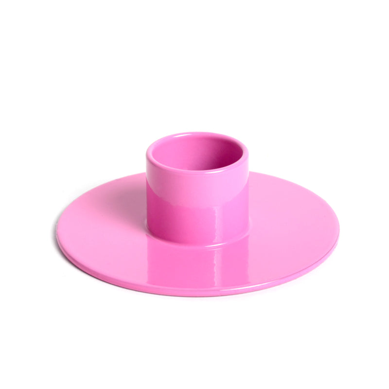 Kaarsenhouder | Pop pink neon